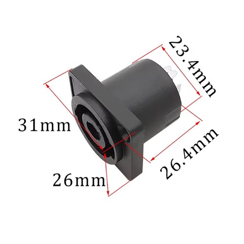 Connettore speakon 4 - pz.,