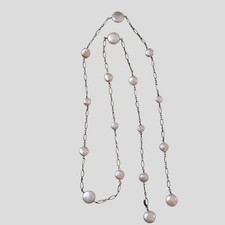 MEG Long Lariat Necklace 36"
