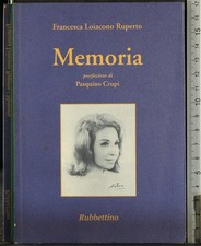 MEMORIA. FRANCESCA LOIACONO
