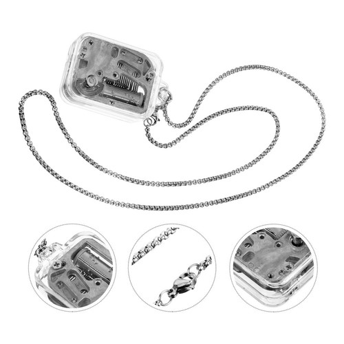 Mini scatola musicale collana - mini,