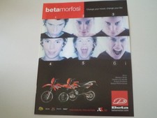 advertising Pubblicità 2006 MOTO BETA RR 50 ENDURO/RR 50 MOTARD