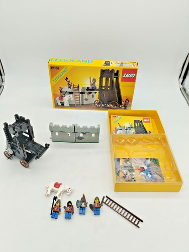 Lego 6061 torre assedio - lego,