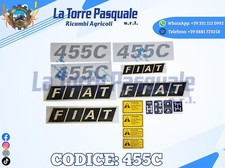 ADESIVI DECALCOMANIA TRATTORE