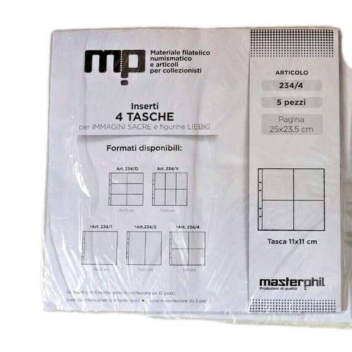Inserti fogli pagine 4 - 5, a