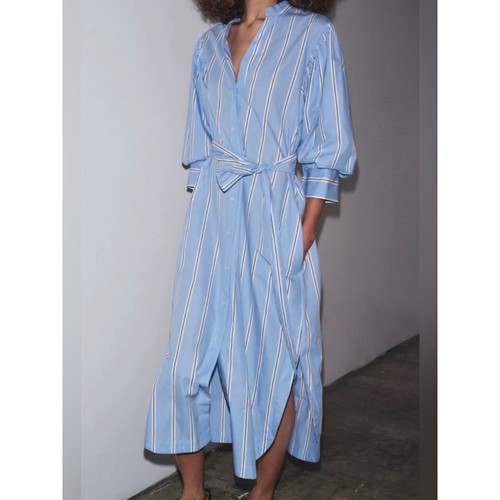 Camicia zara righe con - zara, a