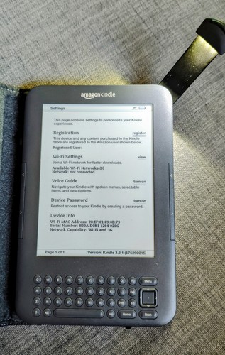 Amazon kindle tastiera gen - amazon,