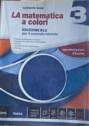 Matematica colori vol 3 - la, a