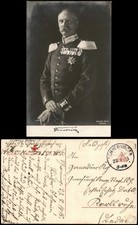 Cartolina Ritratto Fotocartolina Militaria Associazione Nazionale Badisca 1915