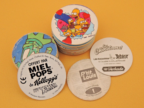 Lot pog caps - lot, de