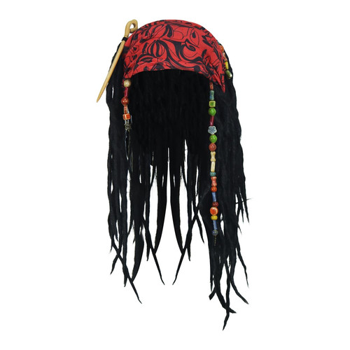 Parrucca pirata dreadlock - parrucca,