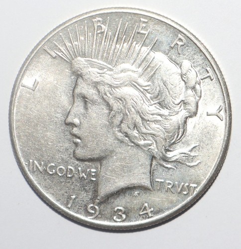 1934 dollaro della pace - s, au