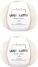 Gomitoli Cashmere E Lana Merino Extrafine per Lavoro a Maglia, Lana Gatto Linea 