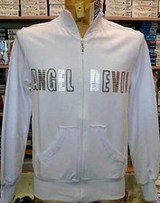 Felpa uomo Angel Devil aperta