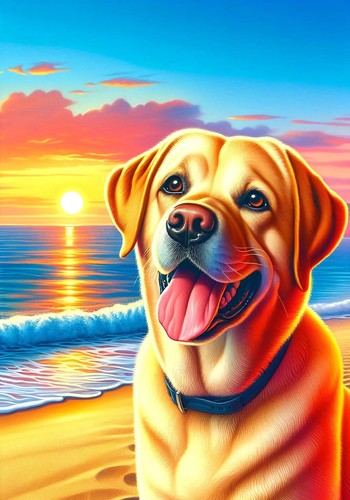 Bandiera labrador retriever - labrador,