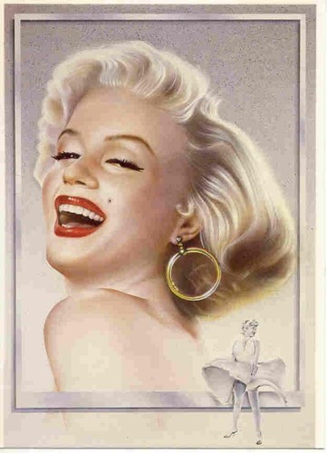 Cartolina marilyn monroe - cartolina,