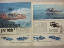 # ARTICOLO BARCHE : ACQUARAMA - EVINRUDE - BOSTON WHALER -1964 VEDI ALTRI DISP.