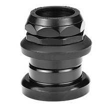 SERIE STERZO 1'' POLLICE BICICLETTA NERA FILETTATA NERO SFERE PER BICI ACCIAIO