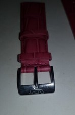 Cinturino Originale Glycine Rosso Amaranto Ansa 22