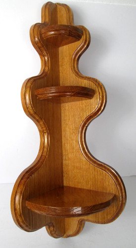 Scaffale angolare legno 3 - angolare,