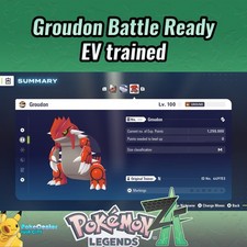 Groudon Pokemon Leggende ZA