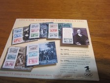 Italia 1992  Cristoforo Colombo 5°Cent. Scoperta dell'America 6 foglietti USA**