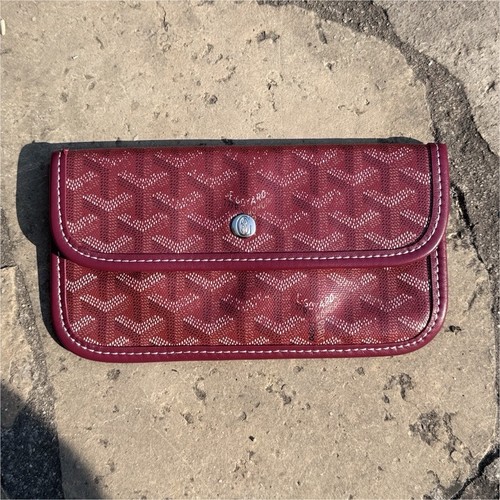 Goyard portefeuille cuir - goyard,