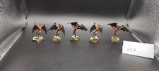 Warhammer Fantasy Old World Dark Elves 5 harpies METAL OOP -579-