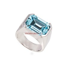 Naturale Topazio Blu Gemma Con