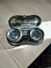 Binocolo da Teatro Flammarion fine 800 con custodia società anonima ambrosiana