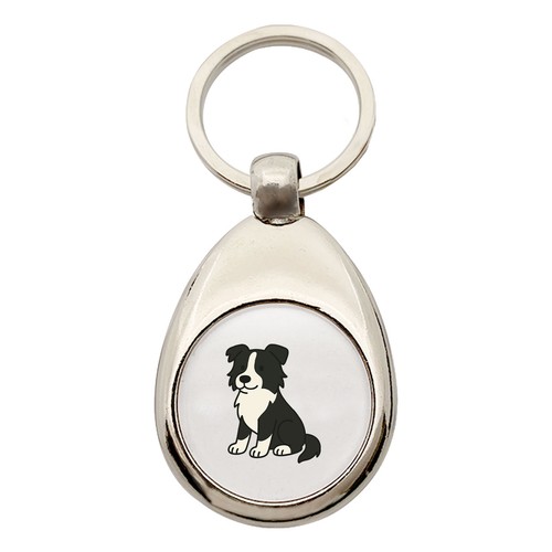 Portachiavi border collie - portachiavi,