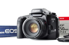 Canon EOS 7 ELAN 7E 30 fotocamera reflex pellicola autofocus + obiettivo EF 5...