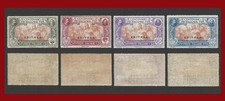 1923 REGNO COLONIE Eritrea  III° CENTENARIO DI PROPAGANDA FIDE - 4 Valori MNH**