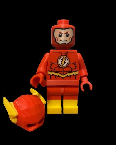 Lego like flash figurina - flash,