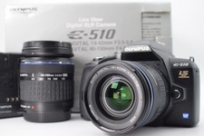 Olympus E-510 10.0MP DSLR Camera 14-42mm 40-150mm 2 Lens [MINT 1799 Scatti] 1529