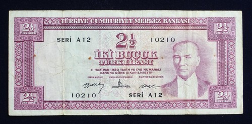 Rara banconota turchia 2 - rara,