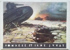 CARTOLINA CARROARMATO REGGIMENTO CARRI ARMATI VELOCI CINGOLATI FIRMATA M2