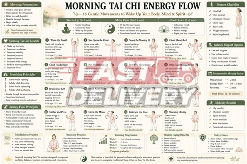 Poster morning tai chi energy - poster,