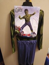 Costume Marvel Avengers Assemble Hulk bambino taglia LG (10-12) 