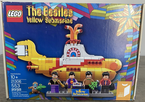 Lego the beatles - beatles, yellow