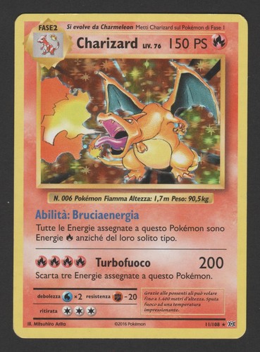 Charizard holo evoluzioni - charizard,