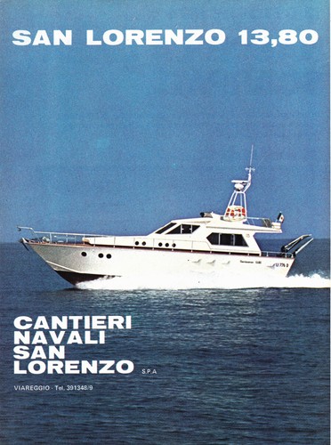 San lorenzo cantieri - san, 13,80.