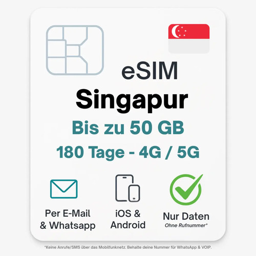 Singapore esim tariffa - esim, dati