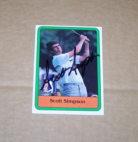 Scott simpson signed - ,