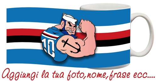 Tazza sampdoria calcio - tazza,