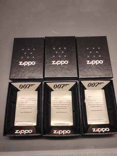 Scatole zippo 007 james - zippo:,