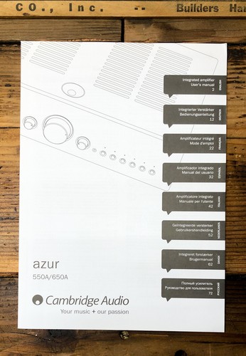 Amplificatore cambridge audio - amplificatore,
