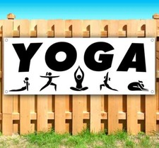 YOGA Advertising Vinyl Banner