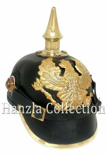 Elmetto pelle pickelhaube - elmetto, in
