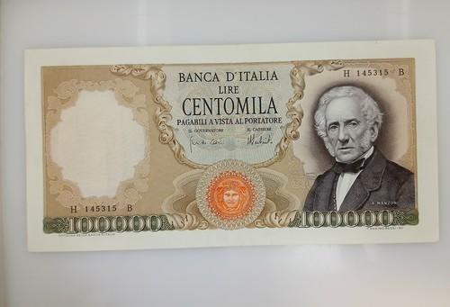 Lire 100000 manzoni - a.,