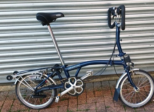 Bicicletta pieghevole brompton - bicicletta,